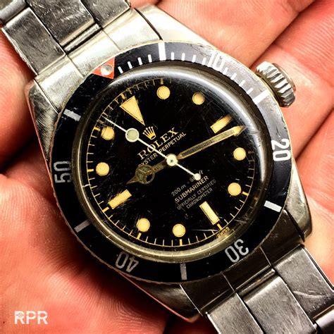 1955 rolex gmt|1955 Rolex big crown submariner.